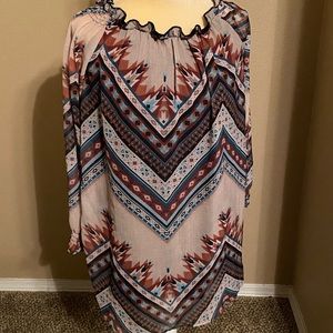R Cinco Ranch Western Blouse